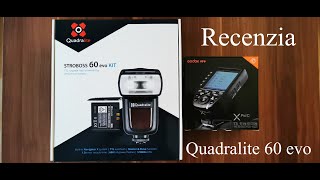 Quadralite Stroboss 60evo recenzia SK [upl. by Aleahs519]