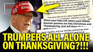 Trump Voters SHOCKED Family CANCELS Thanksgiving ON THEM [upl. by Sokul967]