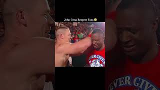 John Cena Respect Fans ♥️🥹 Edit [upl. by Aniloj345]