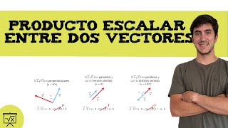 Producto escalar entre dos vectores 🧮 [upl. by Hgielyk]