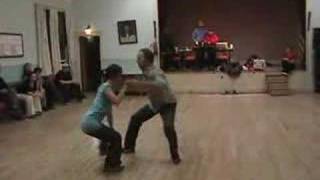 Kevin and Sarah  Freestyle Lindy Hop [upl. by Eilitan138]