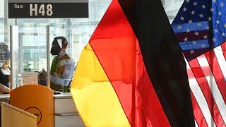 Covid lallarme degli Stati Uniti quotviaggi in Germania troppo rischiosiquot [upl. by Htiekram]