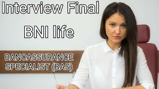 Tips Sukses Interview Final • BANCASSURANCE SPECIALIST BAS [upl. by Acnayb]