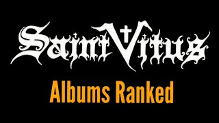 Saint Vitus albums Ranked [upl. by Yemarej]