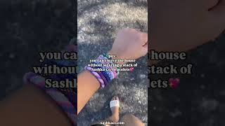 Crazy about these bracelets from Sashka Co💖 bracelet shortvideos jewelry handmade trendy FL [upl. by Amisoc]