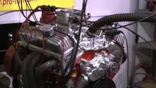 MSD Atomic EFI Small Block Chevy Dyno Test [upl. by Notlew236]