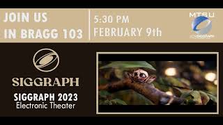 Screening SIGGRAPH 2023 CAF Spring2024 [upl. by Goodyear]