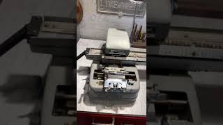 Vintage Addressograph Graphotype Class 350 Dog Tag Machine for repair [upl. by Alleuqahs724]