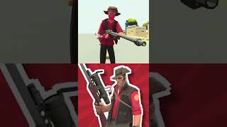 SEMUA KARAKTER TEAM FORTRESS 2 VERSI TABS [upl. by Meeharb]