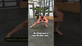 Die krasseste ALL IN ONE Bodyweight Übung bodyweightworkout ganzkörpertraining [upl. by Lleryt]