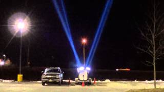 Lincoln Spotlight Rental  Skybeam Searchlight  Skytracker and Searchlight Rentals [upl. by Ecnerrat]