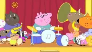 Peppa Pig English Episodes  Grampy rabbits courtyard and Shake Rattle and Bang [upl. by Barthol168]