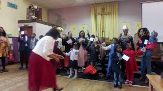 Gorton Childrens Ministries Singing quotFor The Castle Of My Heartquot 28092024 [upl. by Frayda]