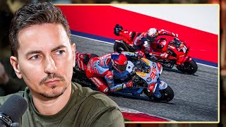 Estilos de Conducción de Pilotos MotoGP en Precarias Condiciones de Carrera Opinión de Pilotos [upl. by Linden]