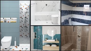 Unique Bathroom Tiles Design 2024  Washroom Tiles Design  Modern Bathroom Design [upl. by Anayi422]