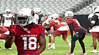 Marvin Harrison JR amp Cardinals DESTROYS Defense in First Padded Practice Training Camp HIGHLIGHTS [upl. by Aylward]