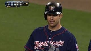 Mauer stops three nohitters that reached the ninth [upl. by Lenaj]