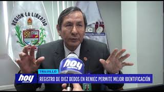 Registro de diez dedos en Reniec permite mejor identificación [upl. by Ahsinhoj]