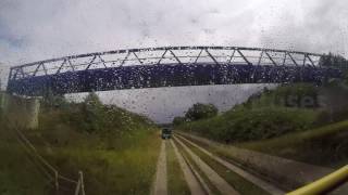 DOUBLE DECK ON BUSWAY  Grant Palmer  Wright GeminiVolvo B7TL  CX to Luton Station  LX06DZU [upl. by Akiram]