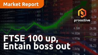 FTSE 100 up Entain boss out  Market Report [upl. by Proulx961]