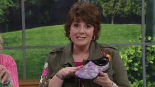 Sloggers Waterproof Daisies Comfort Garden Shoe on QVC [upl. by Daht]