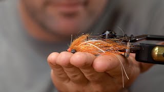 Fly Tying Tutorial  Dirty Water Redfish CRACK  How to tie the Mud Bug [upl. by Calvano]