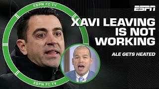 ALE MORENO RANTS ON BARCELONA 😳 XAVI LEAVING WILL NOT FIX THEM  ESPN FC [upl. by Scammon]