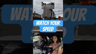 WATCH YOUR SPEED as you’re braking driving lesson learn car manual control clutch [upl. by Hterrag142]