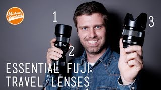 Essential Fuji Travel Lenses and thoughts [upl. by Ociredef]