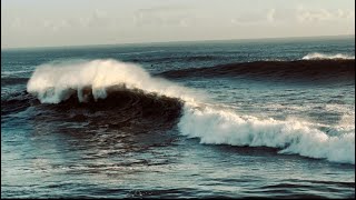 Steamer Lane Surfing 12302023 Big Waves Storm Santa Cruz California 12302023 [upl. by Kaleb189]