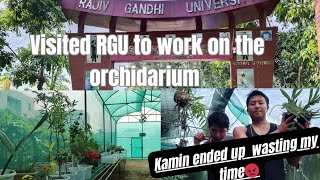 Visited RGU to work on the orchidarium BotanyDepartment [upl. by Llertnom]