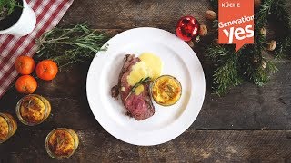 Roastbeef mit Kartoffelgratin aus dem Airfryer [upl. by Erika]