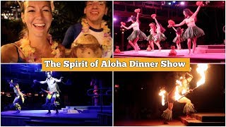 Disneys Spirit of Aloha Dinner Show at the Polynesian Resort l aclaireytale [upl. by Alake]