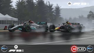 F1 2022 Race Replay  Mercedes AMG Petronas  Spa Francorchamps [upl. by Berners]