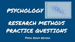 Psychology Research Methods Practice Questions [upl. by Einneb]