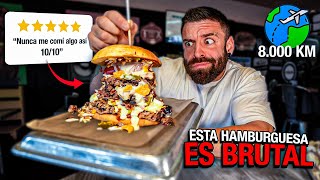 VIAJÉ 8000 KM para COMER la HAMBURGUESA MÁS FAMOSA de TEXAS y esto fue lo que pasó 😰 [upl. by Ardnuassac]