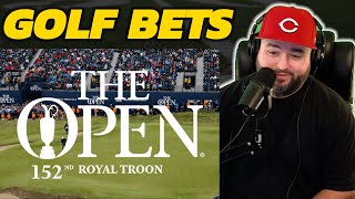 The Open Picks  PGA Golf Bets With Kyle Kirms [upl. by Llerdnod]