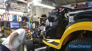 Cub Cadet XT1 LT42 Enduro Intellipower Problem  Over Revving [upl. by Fugate278]