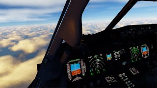 Arik Air B737 Scenic flight Into Illorin with Ortho  P3D V5 [upl. by Coffey]