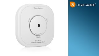 Smartwares SH890105 Carbon monoxide alarm [upl. by Ecnahs]