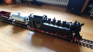 Complete Metall Live Steam Coal Fired Train Gauge G after restauration [upl. by Takeo]