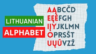 Learn Lithuanian ALPHABET in 120 Seconds [upl. by Attela]