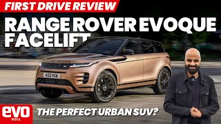 2024 Range Rover Evoque Facelift  The Perfect Urban SUV  First Drive Review  evo India [upl. by Ariahay]