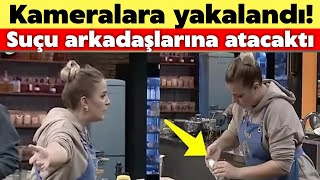 MASTERCHEF DİLARA SUÇÜSTÜ KAMERALARA YAKALANDI [upl. by Onitsuaf]