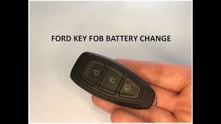 Ford Kuga Puma Key Fob Battery Replacement [upl. by Aneekan]