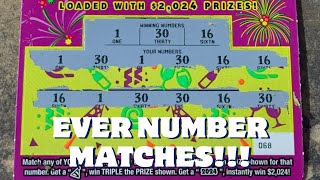 ‼️Every Number Matches‼️ Manual Win All On Happy New Year 2024 🎉Millionaire Jumbo Bucks Winner ‼️ [upl. by Ariamoy53]