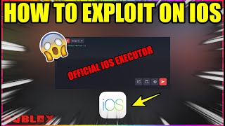 NEW HOW TO EXPLOIT ON ROBLOX IOS EXECUTOR Scripts amp EASY TUTORIAL iPad amp iPhone [upl. by Clabo]