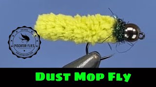 How to tie a Dust Mop Fly for Trout Panfish and Bass Quick and Easy Fly Fishing Pattern [upl. by Schnell]