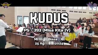 PS 393  Kudus Misa Kita IV  Vita Angela Choir [upl. by Warford]