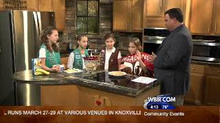 Girl Scouts Make Trefoil Banana Pudding [upl. by Mcnally952]